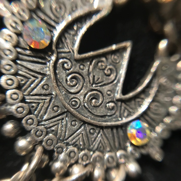 Sparkling Rhinestone Earrings - Picture 2 of 8